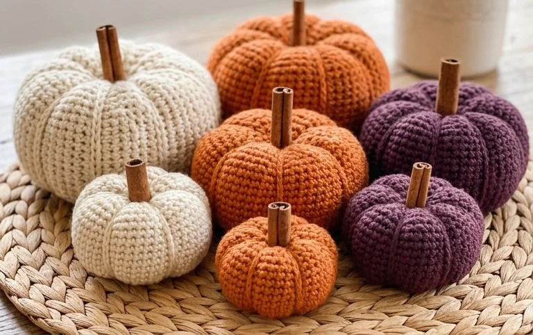 Free Crochet Pumpkin Pattern - 3 Sizes